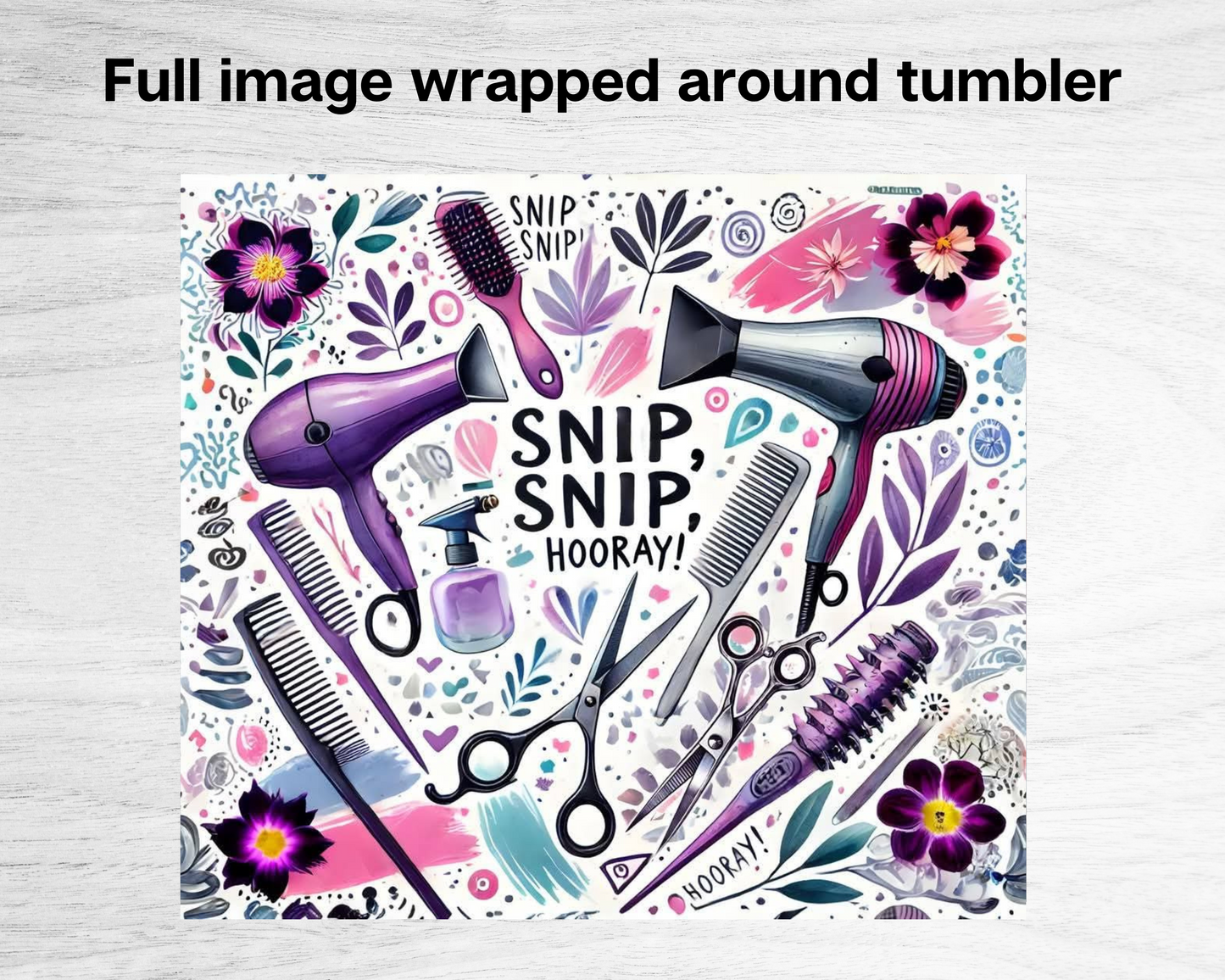 20oz Skinny Duo - Snip Snip Hooray