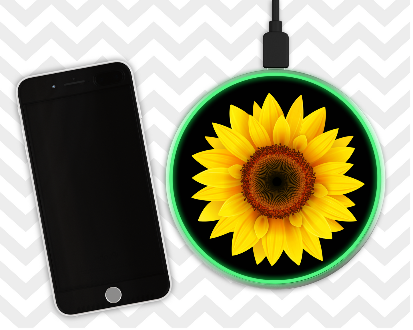 Phone Charger - Sunflower