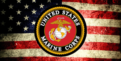 License Plate - Marines
