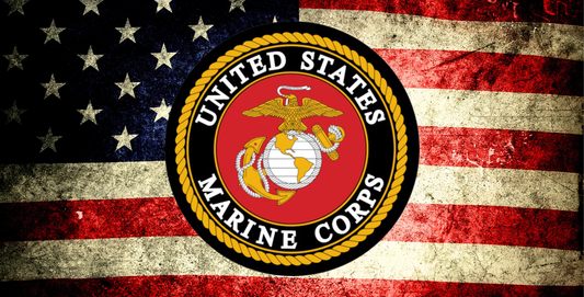 License Plate - Marines
