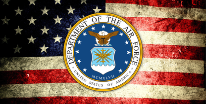 License Plate - Air Force
