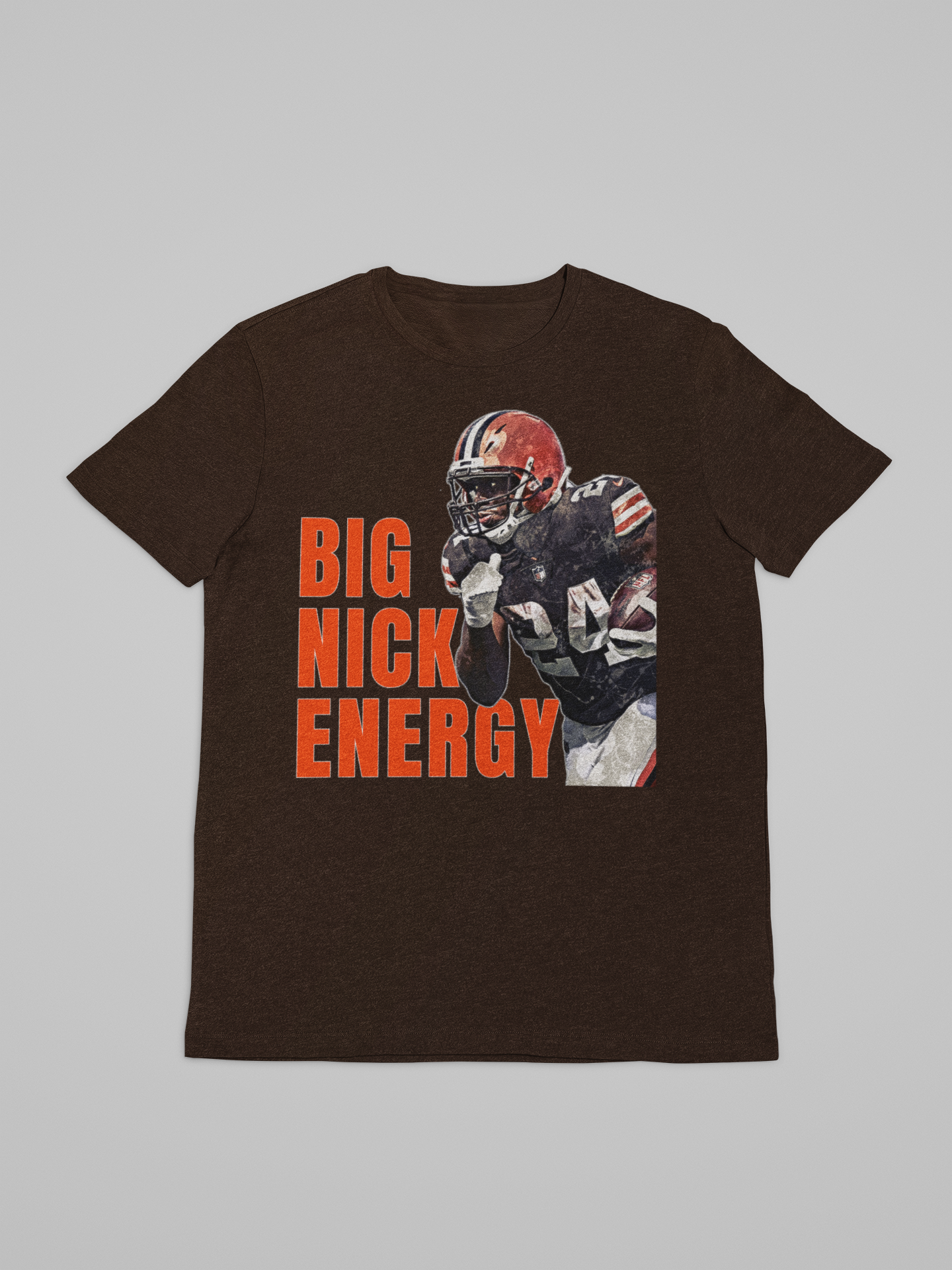 SS Tshirt - Big Nick Energy Cleveland Browns