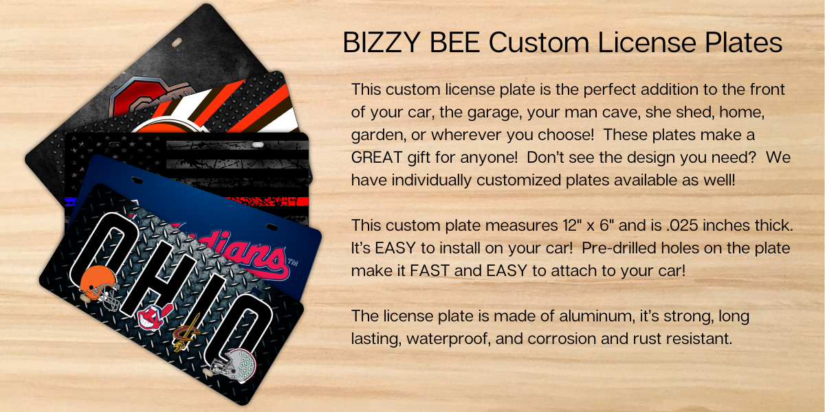 License Plate - Air Force