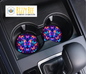 Car Coasters - 2pk - Bright Butterflies