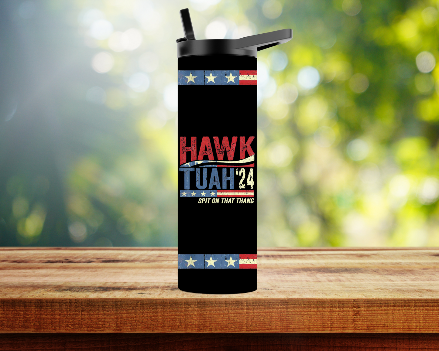 20oz Skinny Tumbler - HAWK TUAH