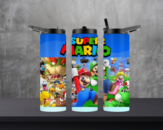 20oz Skinny Tumbler - Characters 2