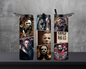 20oz Skinny Tumbler - Michael Myers