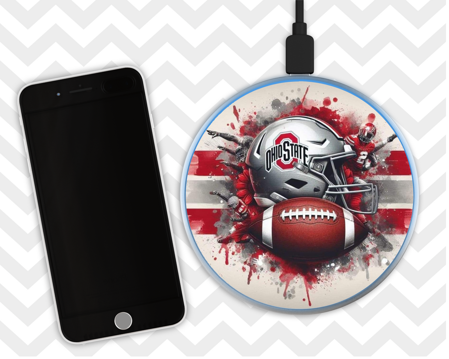 Phone Charger - Ohio State football