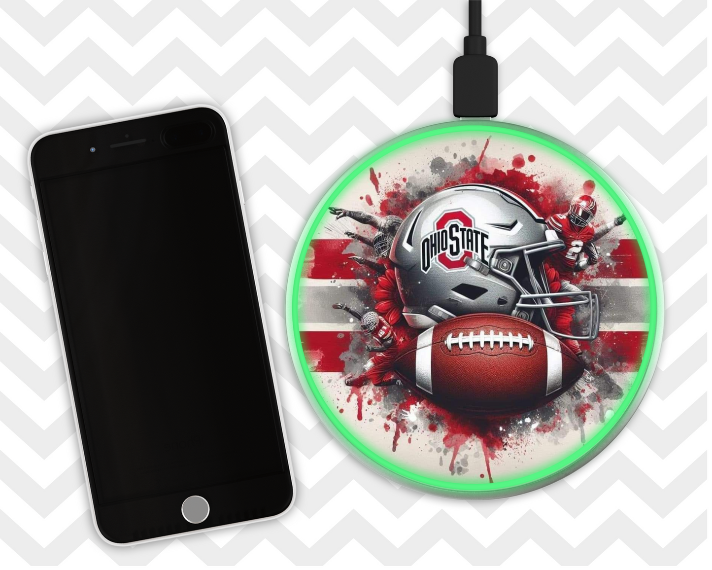 Phone Charger - Ohio State football