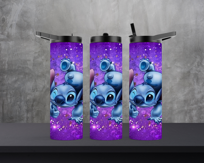 20oz Duo Skinny Tumbler - Starring... Stitch!