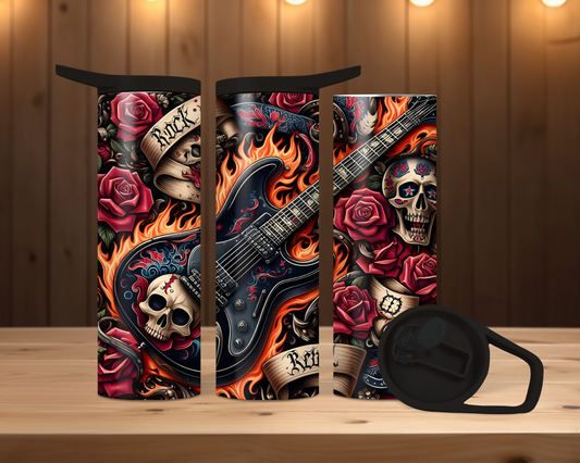 20oz Duo Skinny Tumbler - Rock Rebel