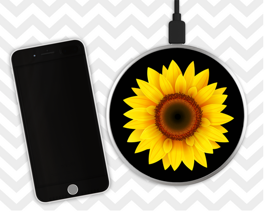 Wireless LED Charger - Sunflower