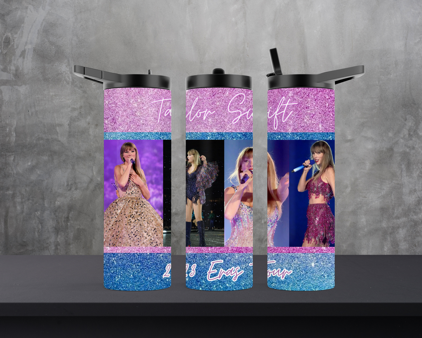 20oz Duo Skinny Tumbler - TS Glittery