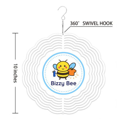 Wind Spinner - Cardinal with Holly and Pine