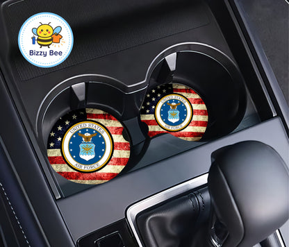 Car Coasters - 2pk - Air Force