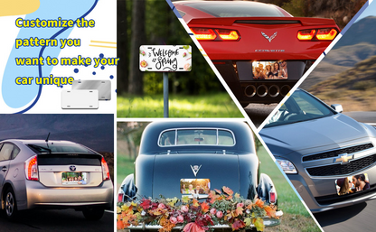 License Plate - Dawg# with Helmet and elf (older style)