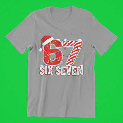 Christmas 67 Candy Cane Tshirt - Adult size XSmall - 5X!